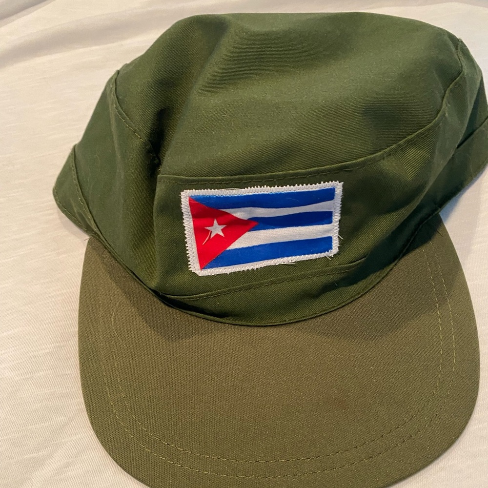 OS Brown Cuba Hat - purchased in Cuba worn once
